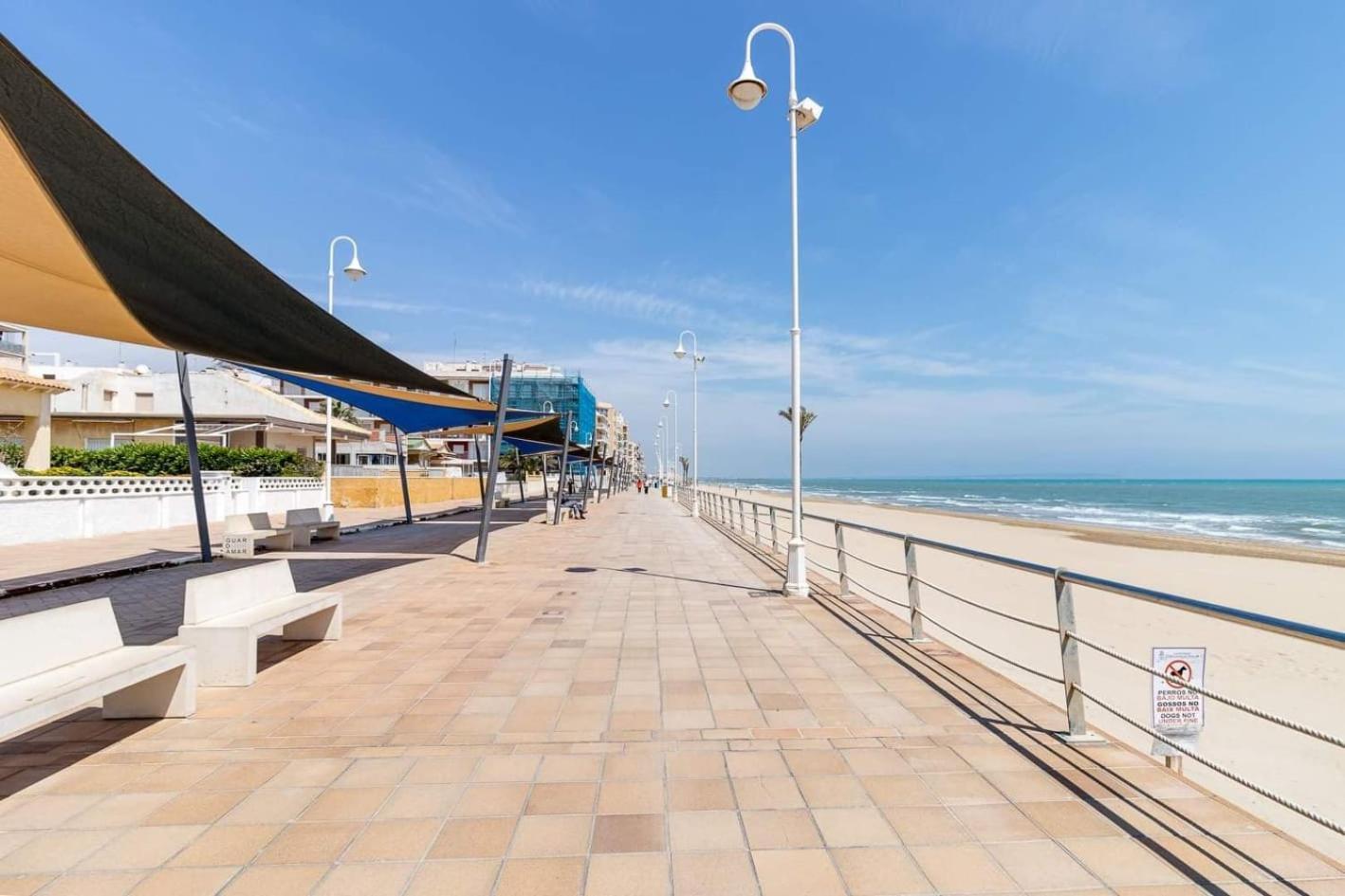 Excelente Apartamento Vacacional En Guardamar A Unos Pasos De La Playa, Calle Paraguay กวาร์ดามาร์เดลเซกูรา ภายนอก รูปภาพ