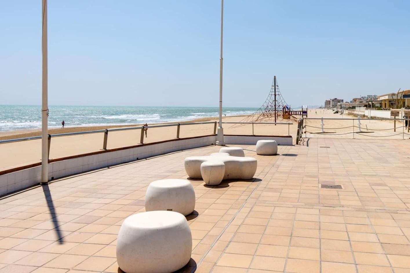Excelente Apartamento Vacacional En Guardamar A Unos Pasos De La Playa, Calle Paraguay กวาร์ดามาร์เดลเซกูรา ภายนอก รูปภาพ